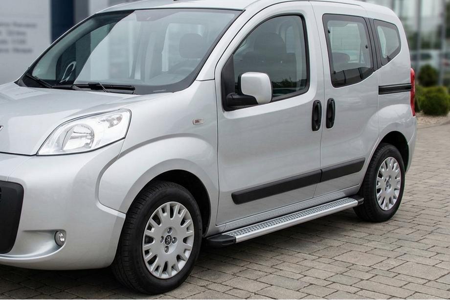 Peugeot Bipper 2008-2017 Seitenschweller Maya V2 (2 Stk., Aluminium) Image