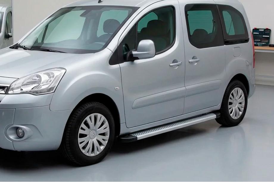 Peugeot Partner Tepee 2008-2018 Seitenschweller Maya V2 (2 Stk., Aluminium) Image