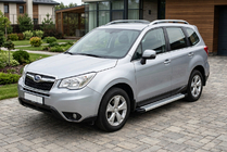 Subaru Forester 2013-2018 Seitenschweller Maya V2 (2 Stk., Aluminium) Foto 1