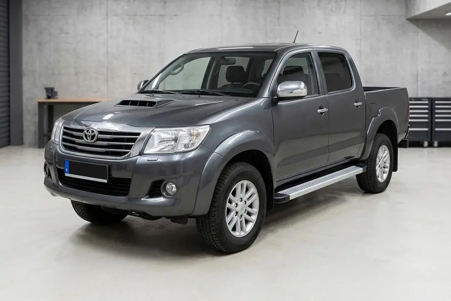 Toyota Hilux 2006-2015 Seitenschweller Maya V2 (2 Stk., Aluminium) Image