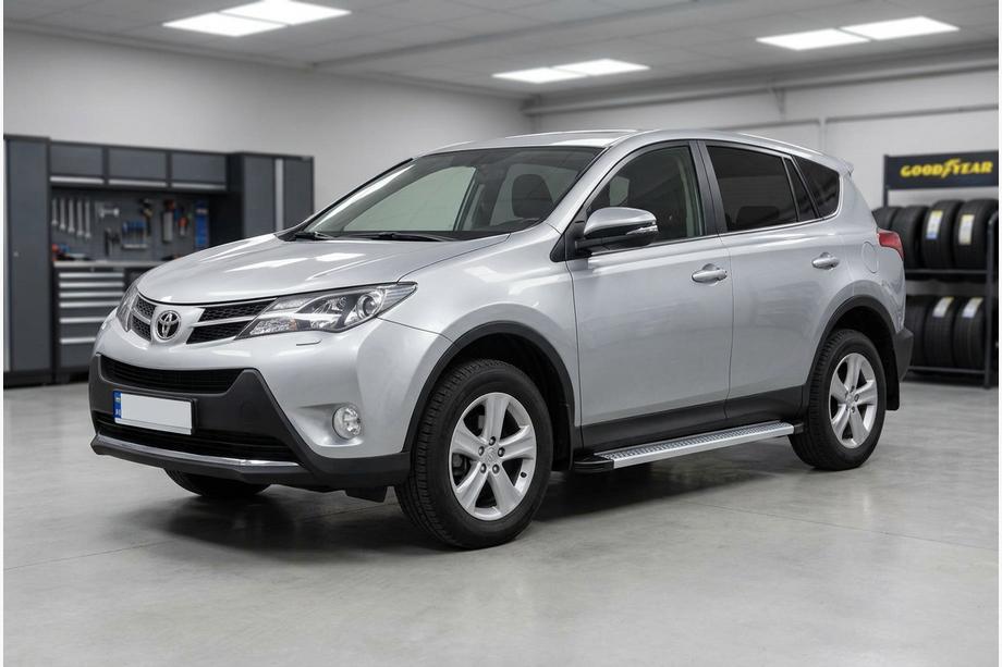 Toyota Rav 4 2013-2018 Seitenschweller Maya V2 (2 Stk., Aluminium) Image