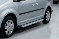 Volkswagen Caddy 2010-2015 Seitenschweller Maya V2 (2 Stk., Aluminium) Standardbasis Foto 1