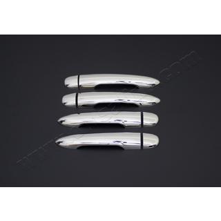 Chrom Türgriffblenden (4 Stk, Edelstahl) Renault Megane II 2004-2009 Foto 3