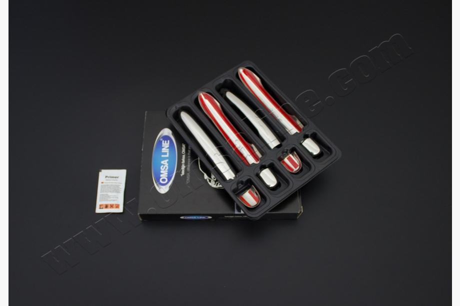 Renault Megane II 2004-2009 Chrom Türgriffblenden (4 Stk, Edelstahl) Carmos - Türkischer Edelstahl Foto 6