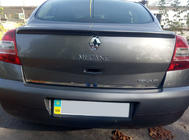Renault Megane II 2004-2009 Kofferraumleiste Edelstahl HB, Carmos - Türkischer Stahl Foto 4
