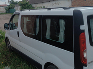 Renault Trafic 2001–2015 Dachreling Schwarz Lang, Kunststofffüße Foto 11