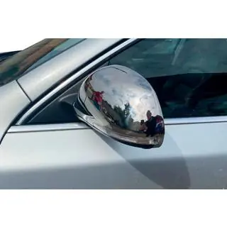 Spiegelabdeckungen (2 Stk., Edelstahl) Skoda Octavia II A5 2010-2013 Foto 3