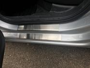Skoda Rapid 2012-2019 Einstiegsleisten Abdeckungen Nataniko (8 Stk, Edelstahl) Premium - 3M Klebeband, 0.8 mm Foto 7