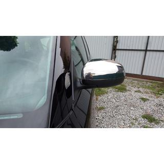 Spiegelabdeckungen Chrom (Carmos, 2 Stk, Edelstahl) Skoda Fabia 2007-2014 Foto 1