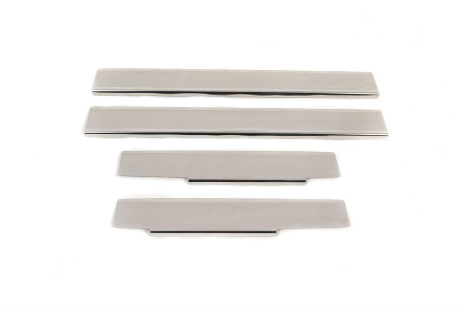 Toyota Camry 2011–2017 Einstiegsleisten Abdeckungen Nataniko (4 Stk., Edelstahl) Premium - 3M Klebeband, 0.8 mm Foto 2