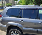 Toyota Land Cruiser Prado 120 2002-2009 Dachreling Chrom tuerkisch Foto 1