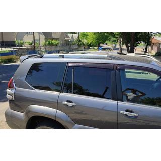 Dachreling Chrom tuerkisch Toyota Land Cruiser Prado 120 2002-2009 Foto 2