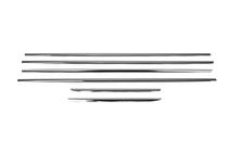 Toyota Land Cruiser Prado 150 2009-2023 Fensterrahmen Abdeckung (6 Stk, Edelstahl) Foto 3