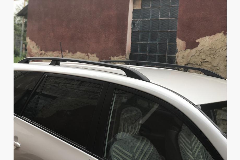Toyota Rav 4 2006-2013 Dachreling Schwarz Türkisch Kurzbasis, Metallfüße Foto 5