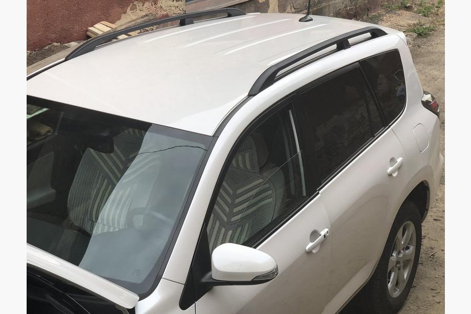 Toyota Rav 4 2006-2013 Dachreling Schwarz Türkisch Kurzbasis, Metallfüße Foto 8