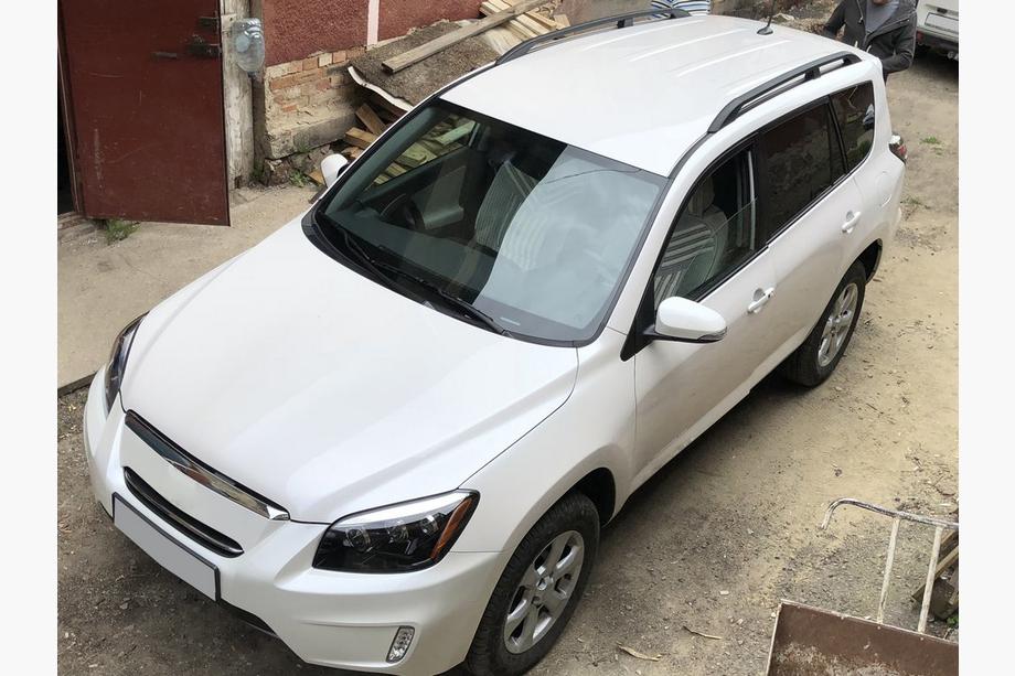 Toyota Rav 4 2006-2013 Dachreling Schwarz Türkisch Kurzbasis, Metallfüße Foto 2