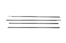 Hyundai Accent 2006-2010 Fensterzierleisten außen Edelstahl (4 Stk) Carmos - Türkischer Edelstahl Foto 4