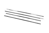 Hyundai Accent 2006-2010 Fensterzierleisten außen Edelstahl (4 Stk) Carmos - Türkischer Edelstahl Foto 3