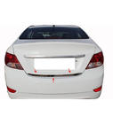 Hyundai Accent 2011-2017 Kofferraumleiste Edelstahl OmsaLine - Italienischer Edelstahl Foto 3