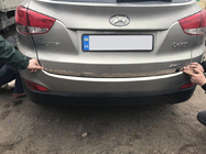 Hyundai IX-35 2010-2015 Kofferraumleiste Edelstahl OmsaLine - Italienischer Edelstahl Foto 3