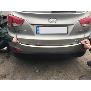 Kofferraumleiste Edelstahl Foto 3