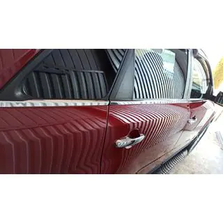 Fensterrahmen Abdeckung (6 Stk, Edelstahl) Kia Sorento II XM 2009-2014 Foto 4