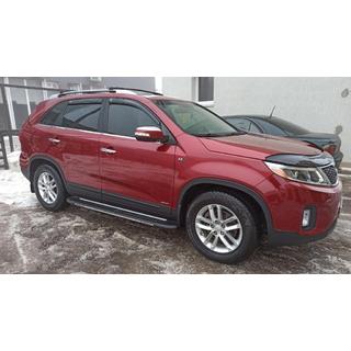 Fensterrahmen Abdeckung (6 Stk, Edelstahl) Kia Sorento II XM 2009-2014 Foto 1