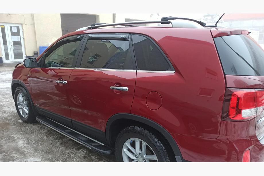 Kia Sorento II XM 2009-2014 Fensterrahmen Abdeckung (6 Stk, Edelstahl) OmsaLine - Italienischer Edelstahl Foto 8