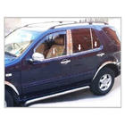 Mercedes ML W163 1997-2005 Fensterzierleisten Edelstahl Aussen (6 Stk) Carmos - Türkischer Edelstahl Foto 5
