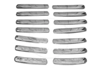Mitsubishi L200 2006-2015 Chrom Kühlergrill Abdeckungen (14 Stk, Edelstahl) Foto 3