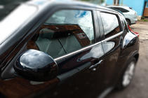 Nissan Juke 2010-2019 Fensterzierleisten Edelstahl (4 Stk) Foto 2