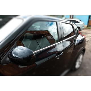 Fensterzierleisten Edelstahl (4 Stk) Nissan Juke 2010-2019 Foto 2