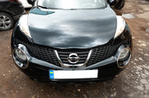 Nissan Juke 2010-2019 Chrom Scheinwerfer Abdeckungen vorne (2 Stk., Edelstahl) Foto 3