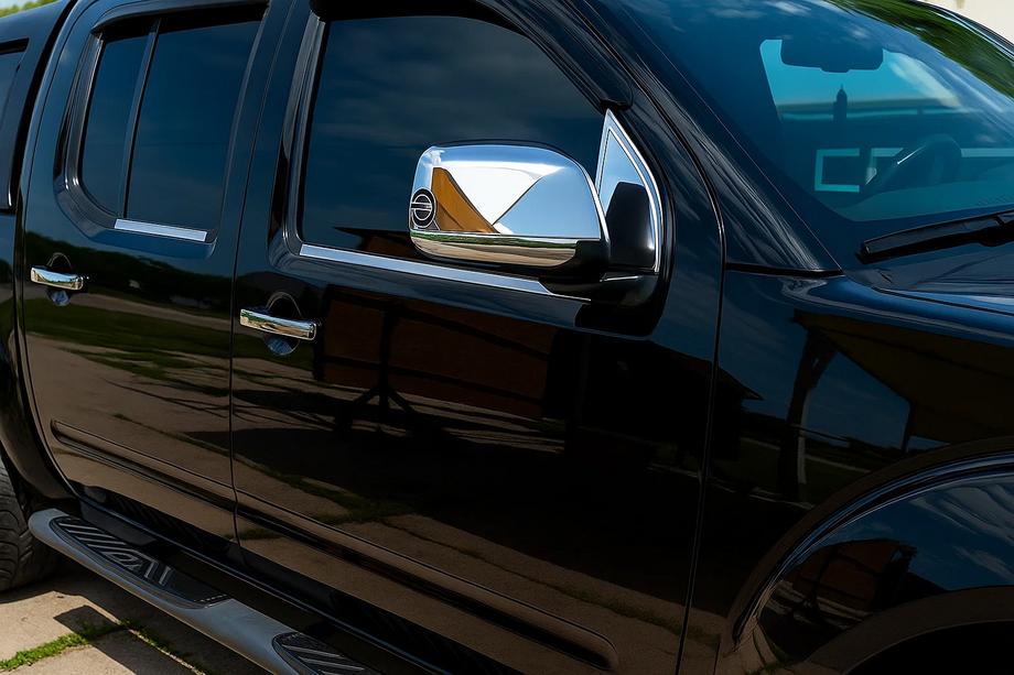 Nissan Navara 2006-2015 Fensterzierleisten außen Edelstahl (4 Stk.) Image