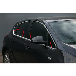 Fensterunterkante Chromleisten (Hatchback, 8 Stk, Edelstahl) Opel Astra J 2009-2015 Foto 1