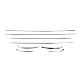 Fensterunterkante Chromleisten (Hatchback, 8 Stk, Edelstahl) Opel Astra J 2009-2015 Foto 2