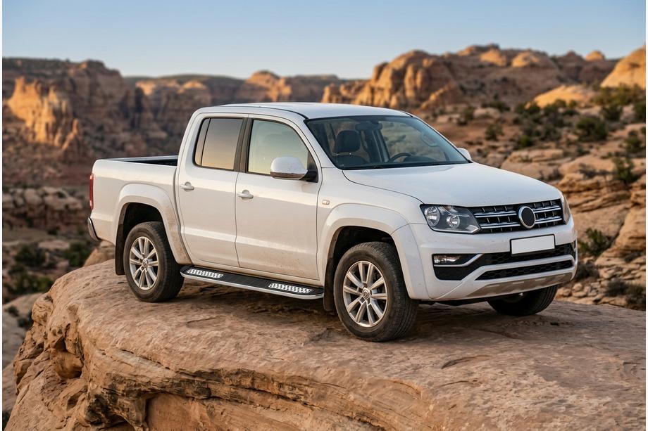Volkswagen Amarok 2010-2022 Seitenschweller Tayga V2 (2 Stk., Aluminium) Image