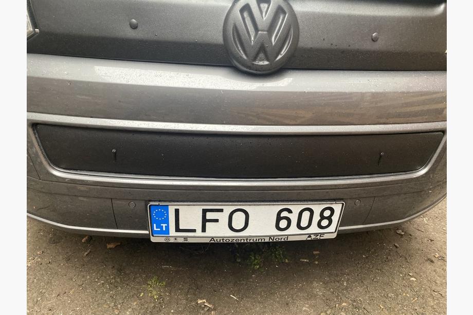 Volkswagen T5 2010-2015 Winterabdeckung für unteren Kühlergrill Matt Foto 4
