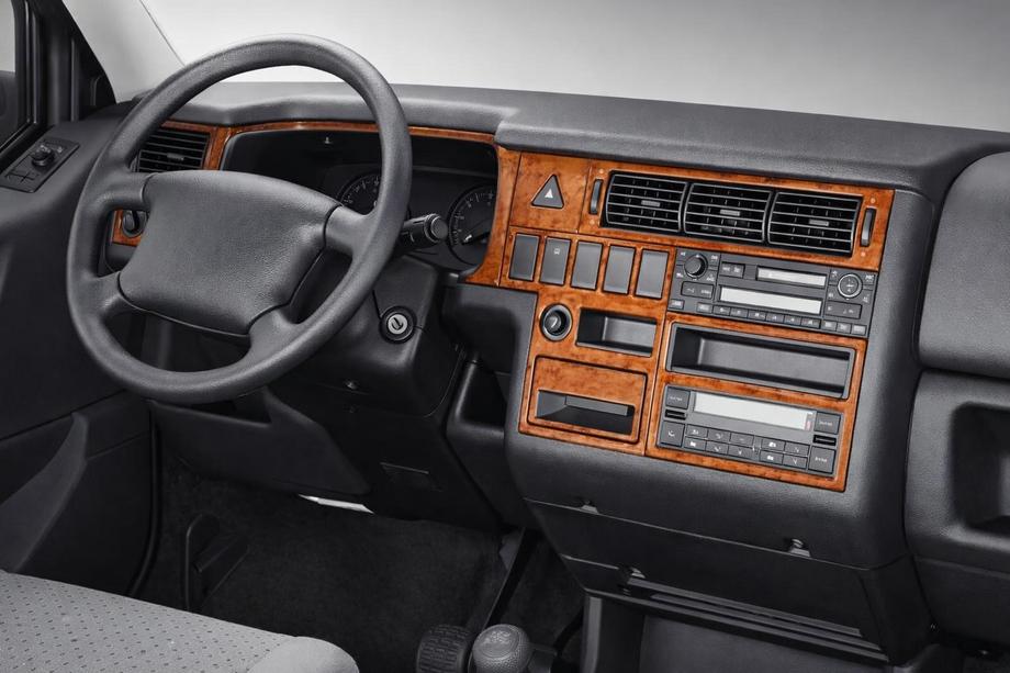 Volkswagen T4 Caravelle/Multivan 1990–2003 Armaturenbrett Abdeckungen (1999-2003) Holz Image