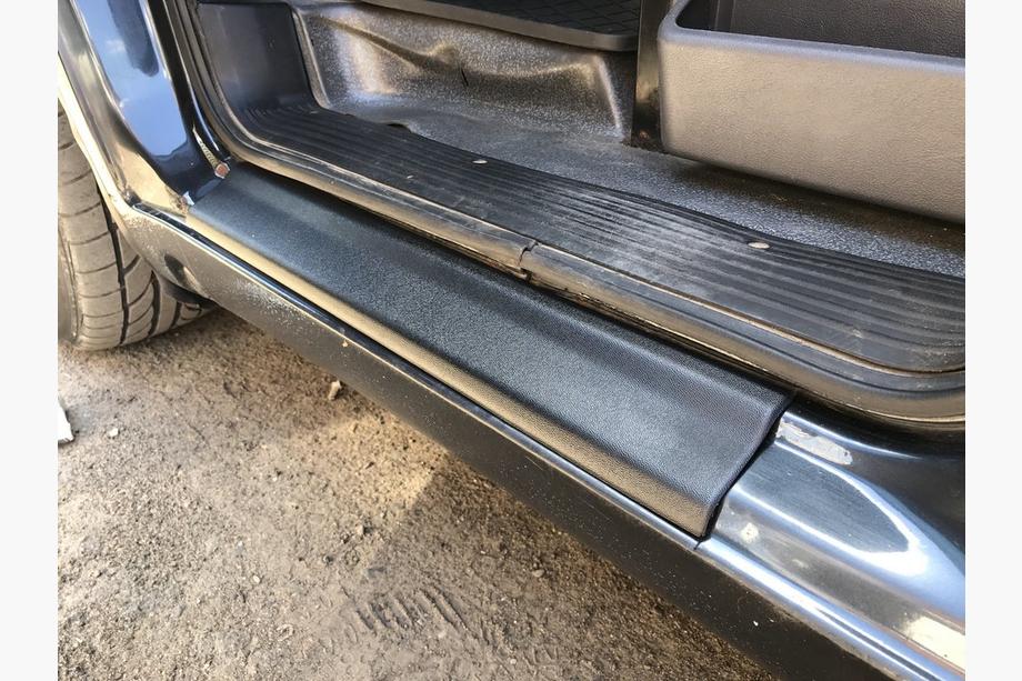 Mercedes Vito W638 1996-2003 ABS Einstiegsleisten Abdeckungen (2 Stk, Kunststoff) Glänzend Foto 5