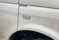 Volkswagen T5 Multivan 2003–2010 Chrom Blenden für Blinker (2 Stk., Edelstahl) Foto 3