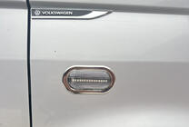 Volkswagen T5 Multivan 2003–2010 Chrom Blenden für Blinker (2 Stk., Edelstahl) Foto 4