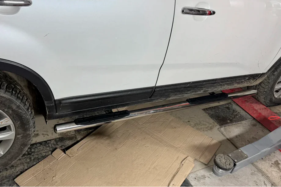 Kia Sorento II XM 2009-2014 Seitliche Rohre (2 Stk., Edelstahl) Image