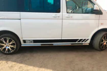 Volkswagen T5 2010-2015 Seitliche Rohre (2 Stk., Edelstahl) Foto 10
