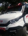 Iveco Daily 2014- Frontscheibenblende V1 (schwarz glanz, 5mm) Foto 3