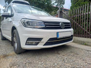 Volkswagen Caddy 2015-2020 Edelstahl Stoßstangenschutz (3 Stk) Foto 4