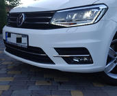 Volkswagen Caddy 2015-2020 Edelstahl Stoßstangenschutz (3 Stk) Foto 2