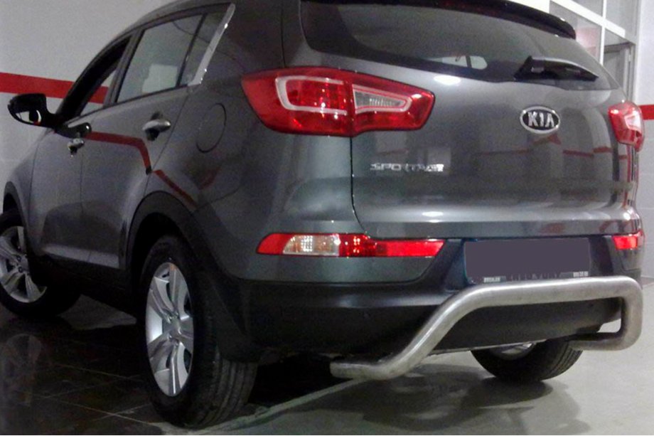 Kia Sportage 2010-2015 Heckbügel AK007 (Edelstahl) Foto 3
