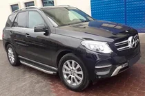 Mercedes GLE/ML class W166 2011-2018 Seitenschweller BlackLine (2 Stk., Aluminium) Foto 1