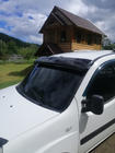 Fiat Doblo I 2005-2010 Frontscheibenblende (schwarz glanz, 5mm) Foto 12